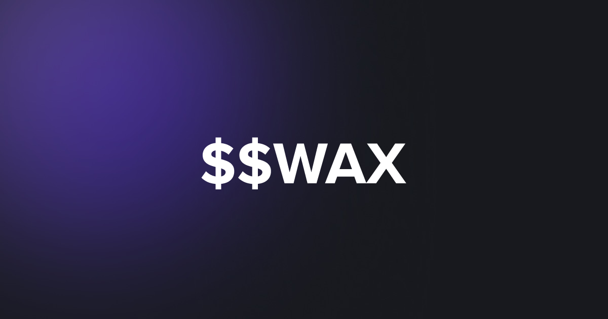 BRC20 $$WAX