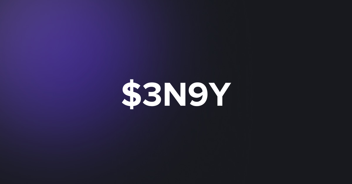 BRC20 $3N9Y