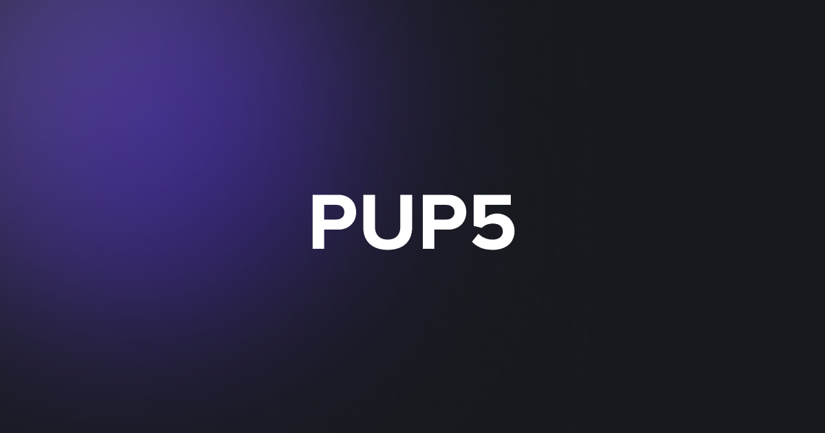 BRC20 PUP5