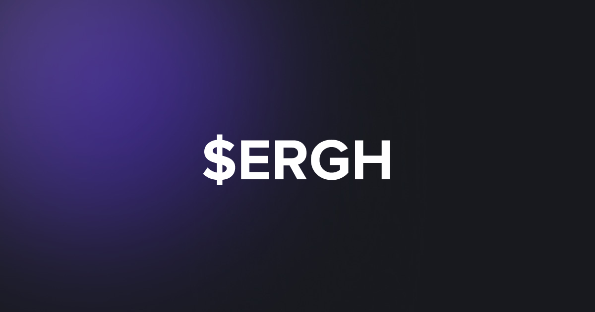 BRC20 $ERGH
