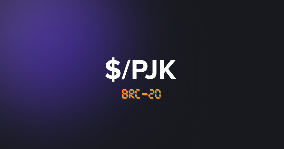 BRC20 /PJK