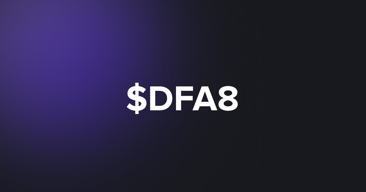 BRC20 $DFA8