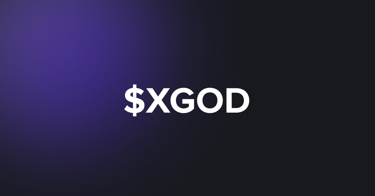 BRC20 $XGOD