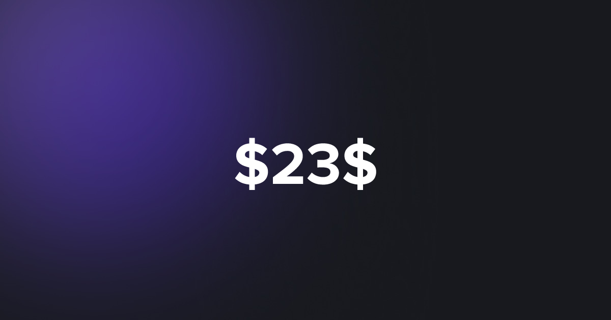 BRC20 $23$