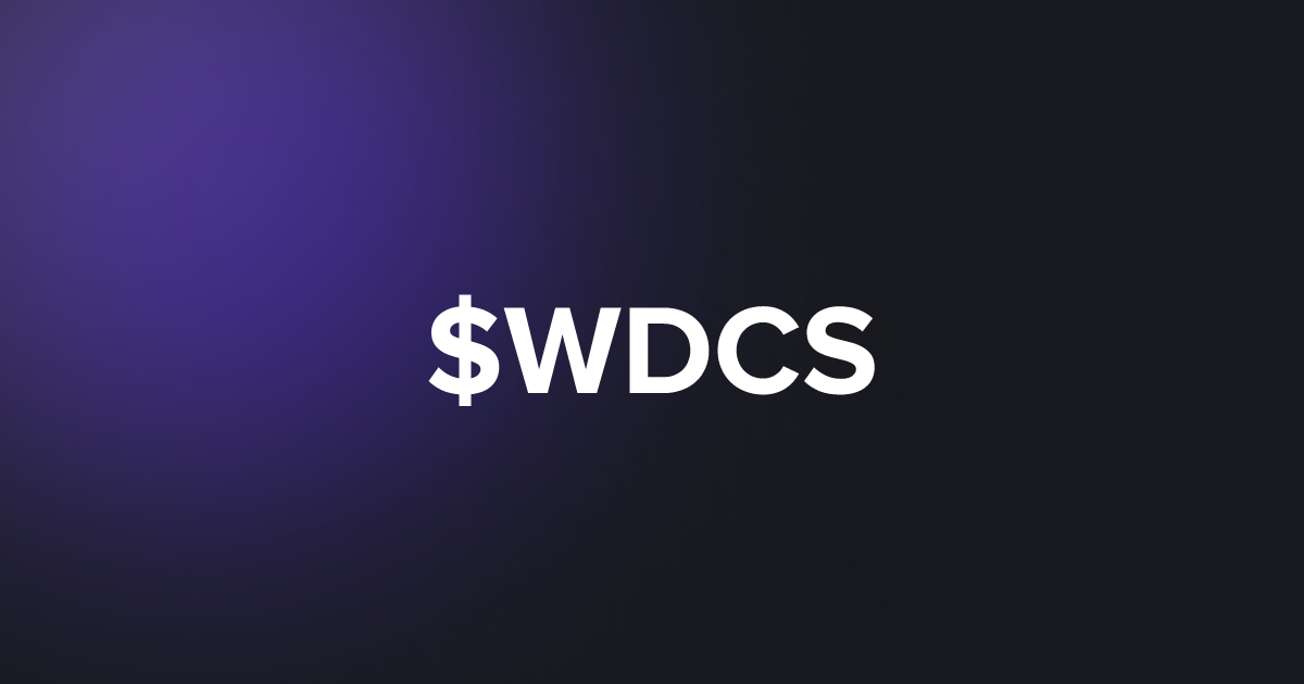 BRC20 $WDCS