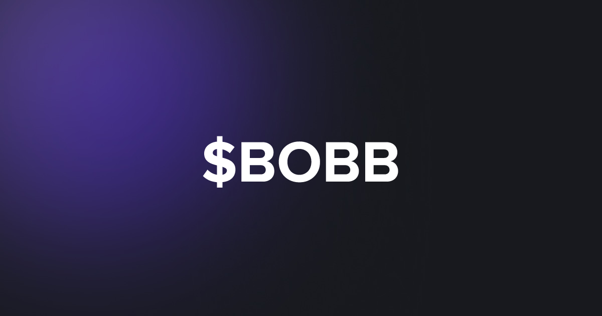 BRC20 $BOBB