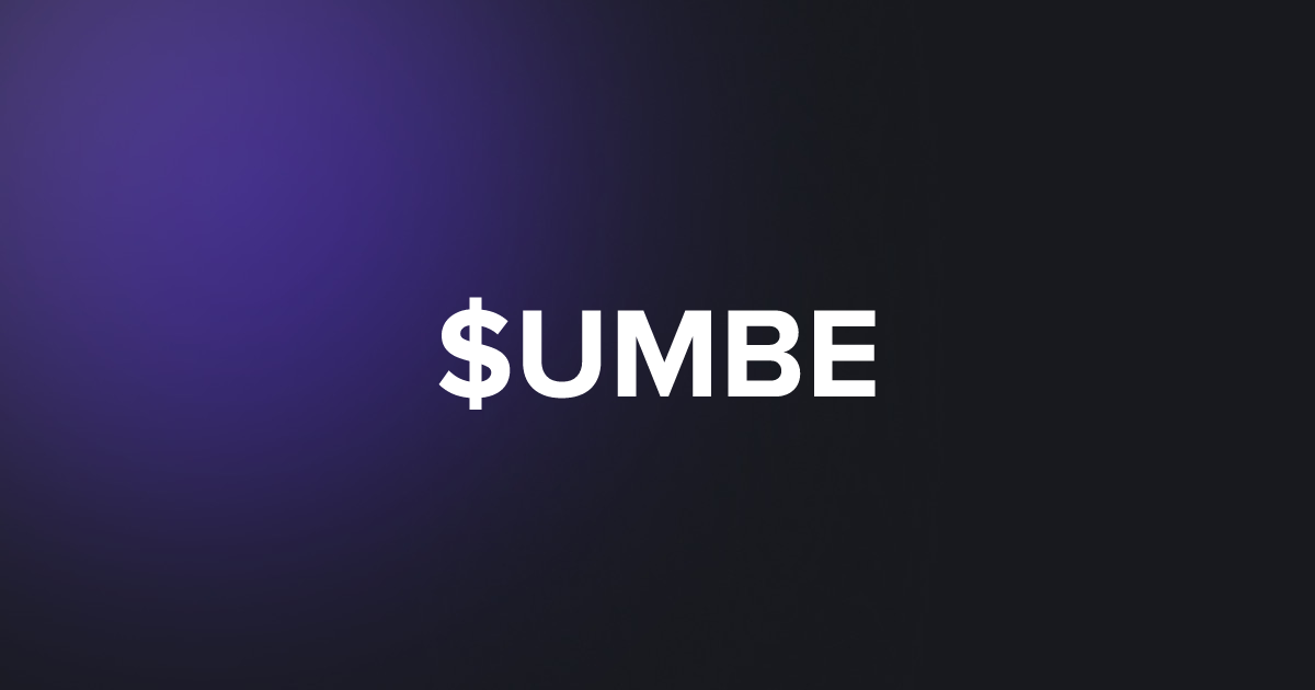 BRC20 $UMBE