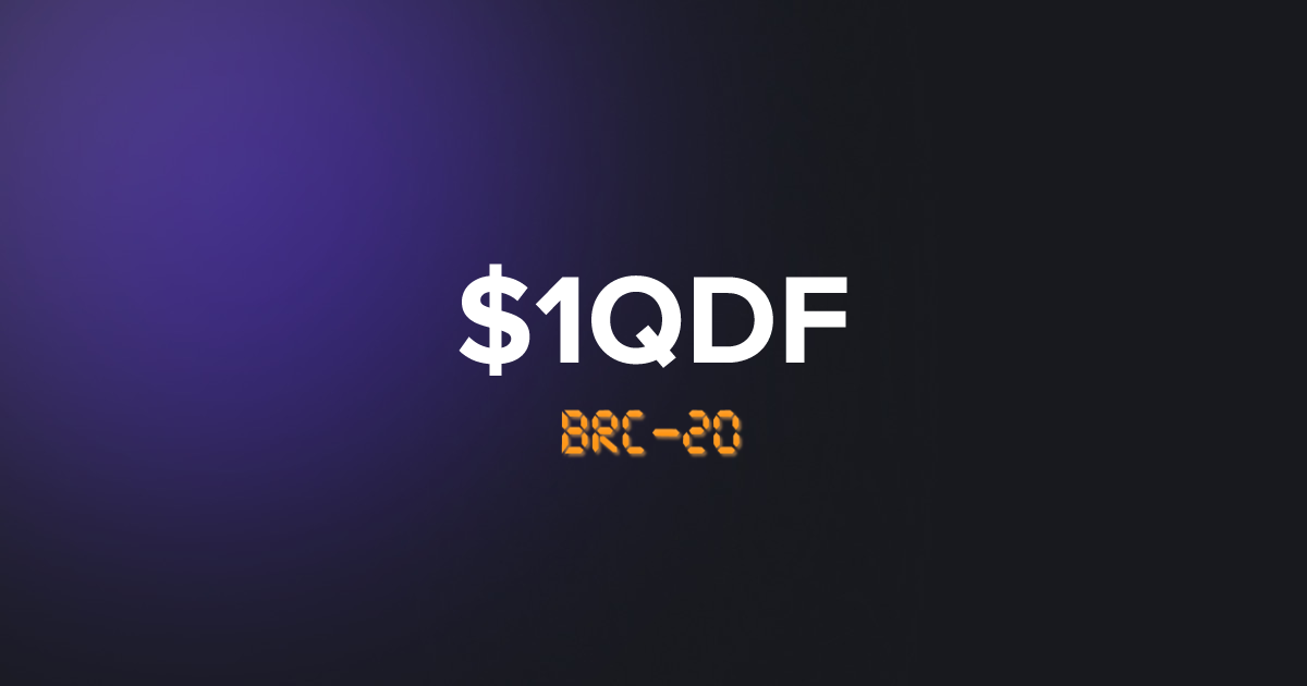 BRC20 1QDF