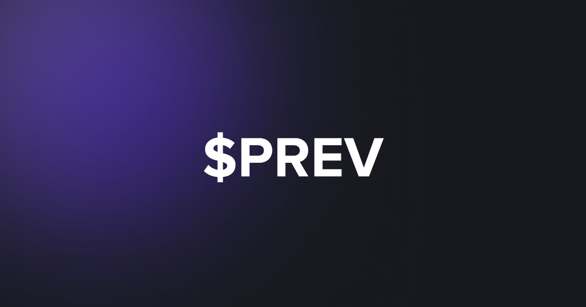 BRC20 $PREV