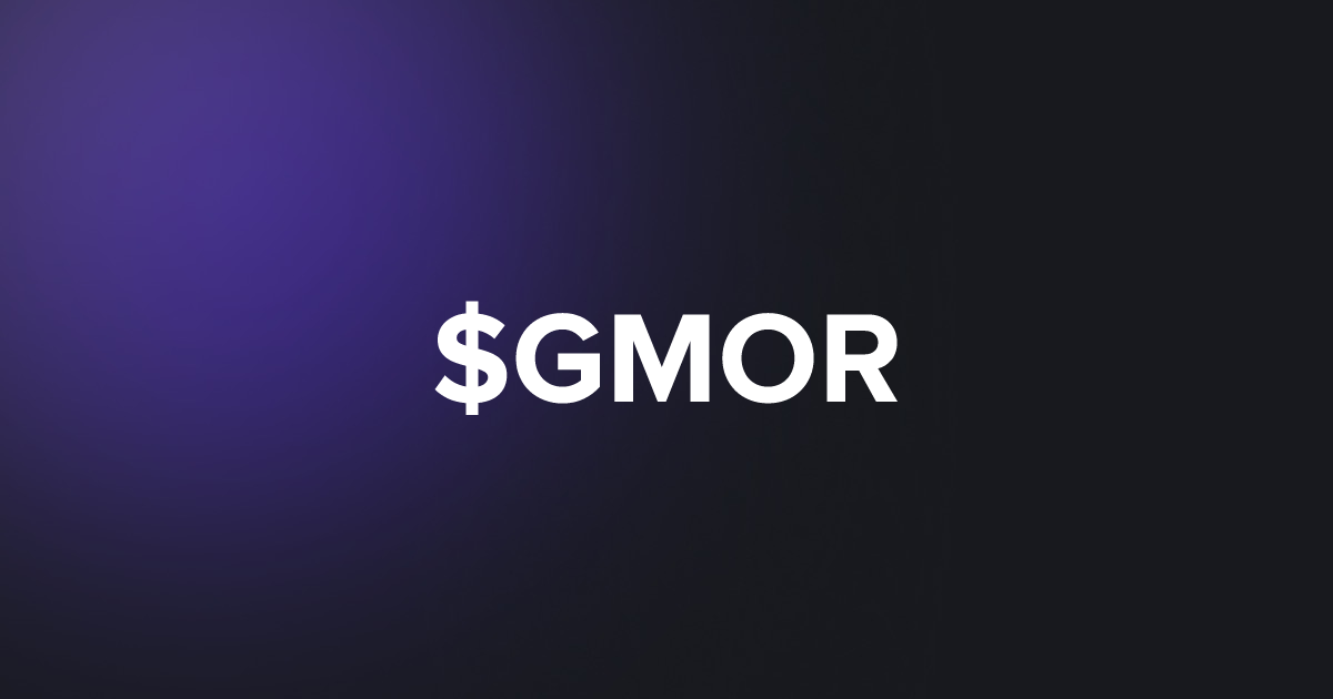 BRC20 $GMOR