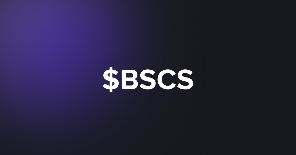 BRC20 $BSCS