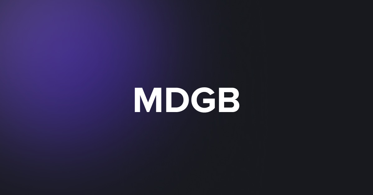 BRC20 MDGB