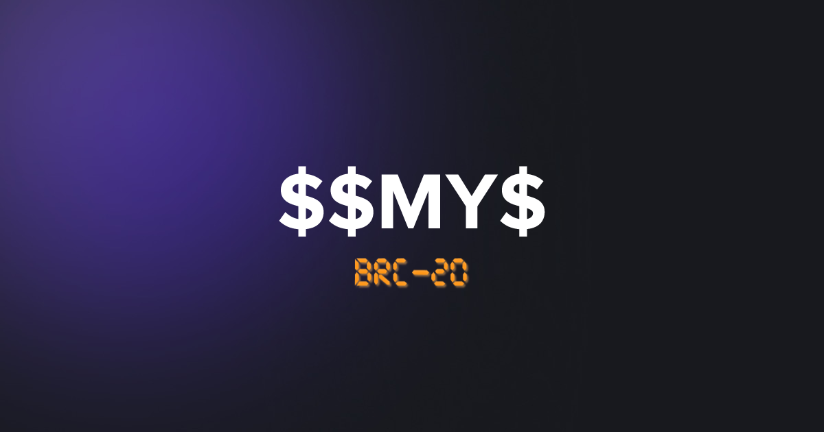 BRC20 $MY$