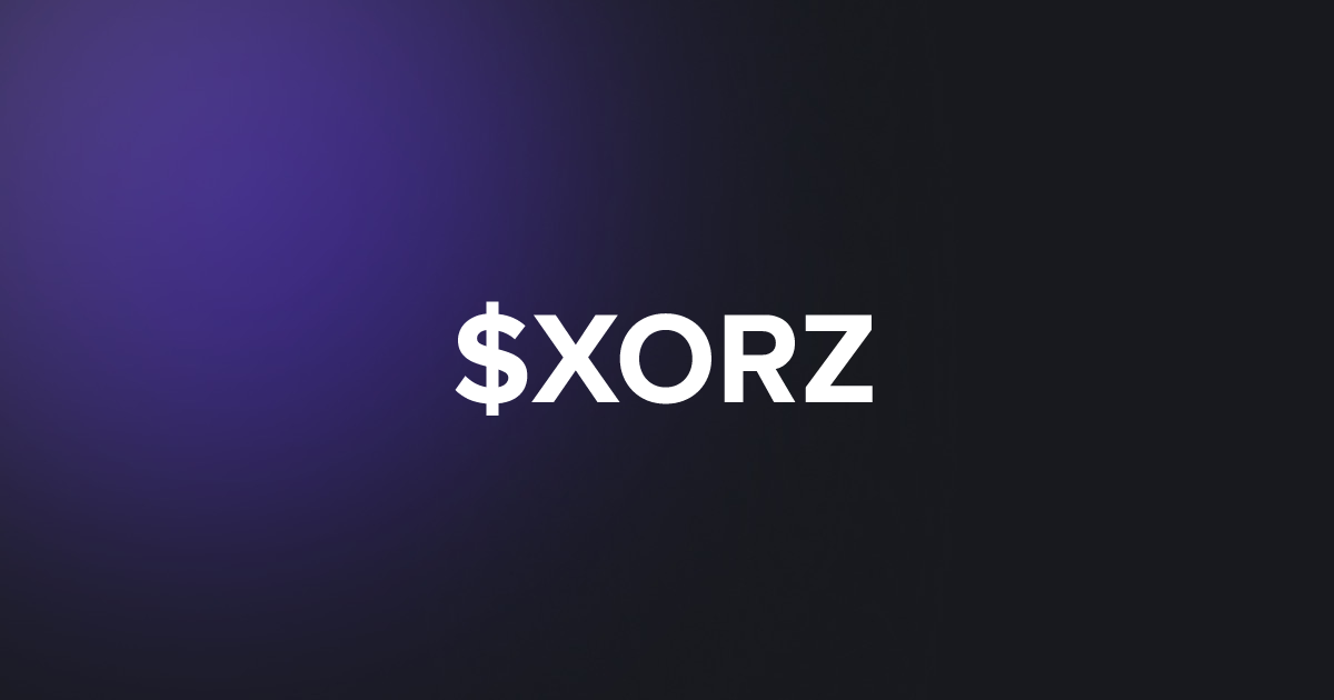 BRC20 $XORZ