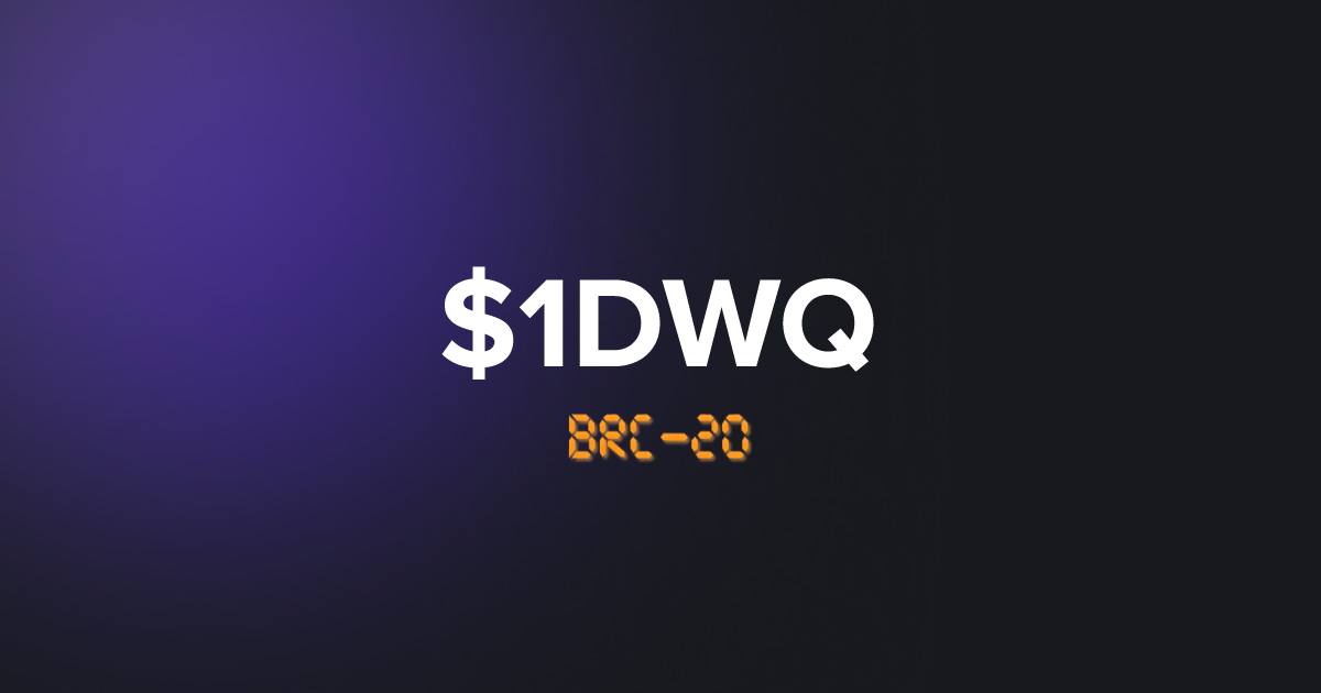 BRC20 1DWQ