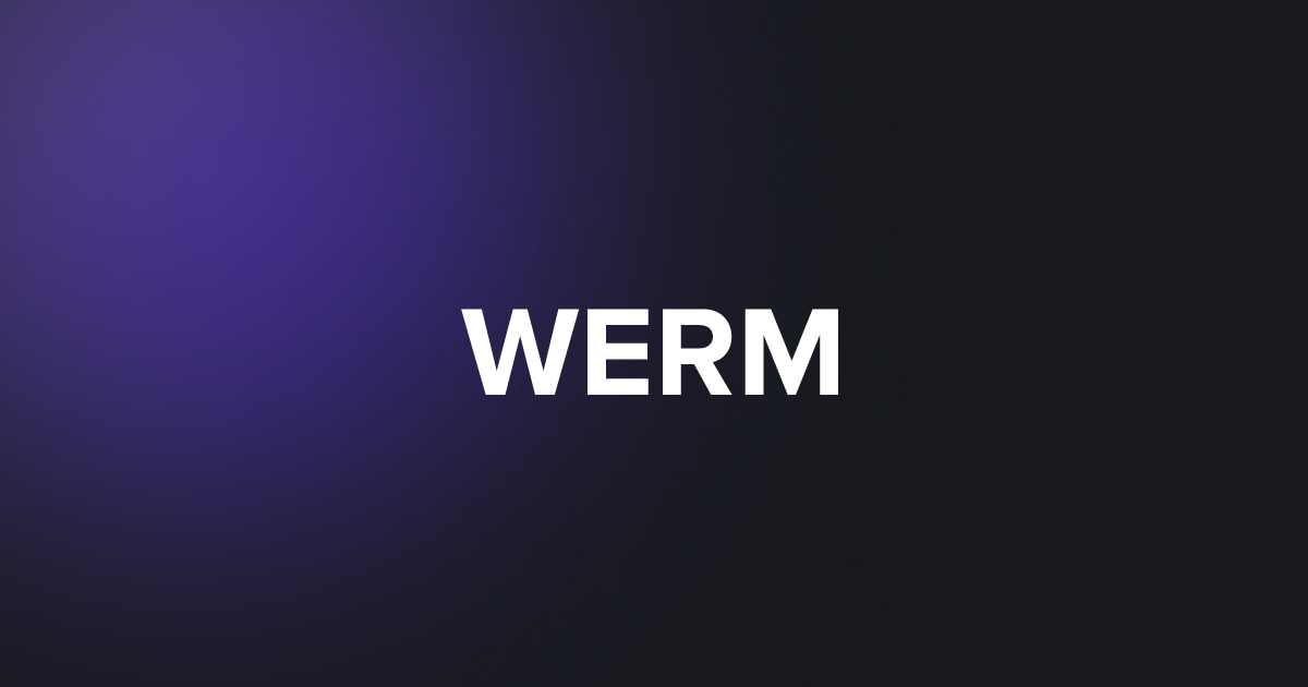 BRC20 WERM