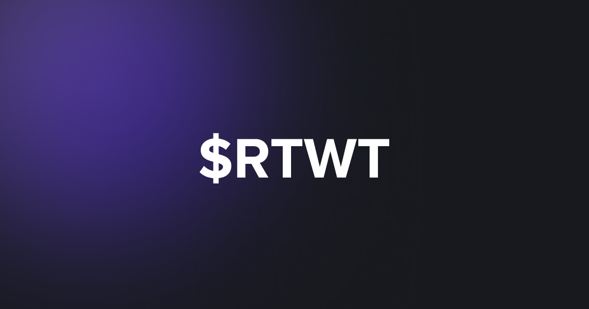 BRC20 $RTWT