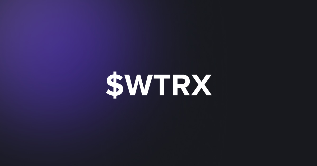 BRC20 $WTRX