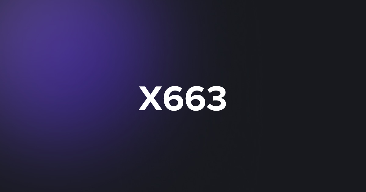BRC20 X663