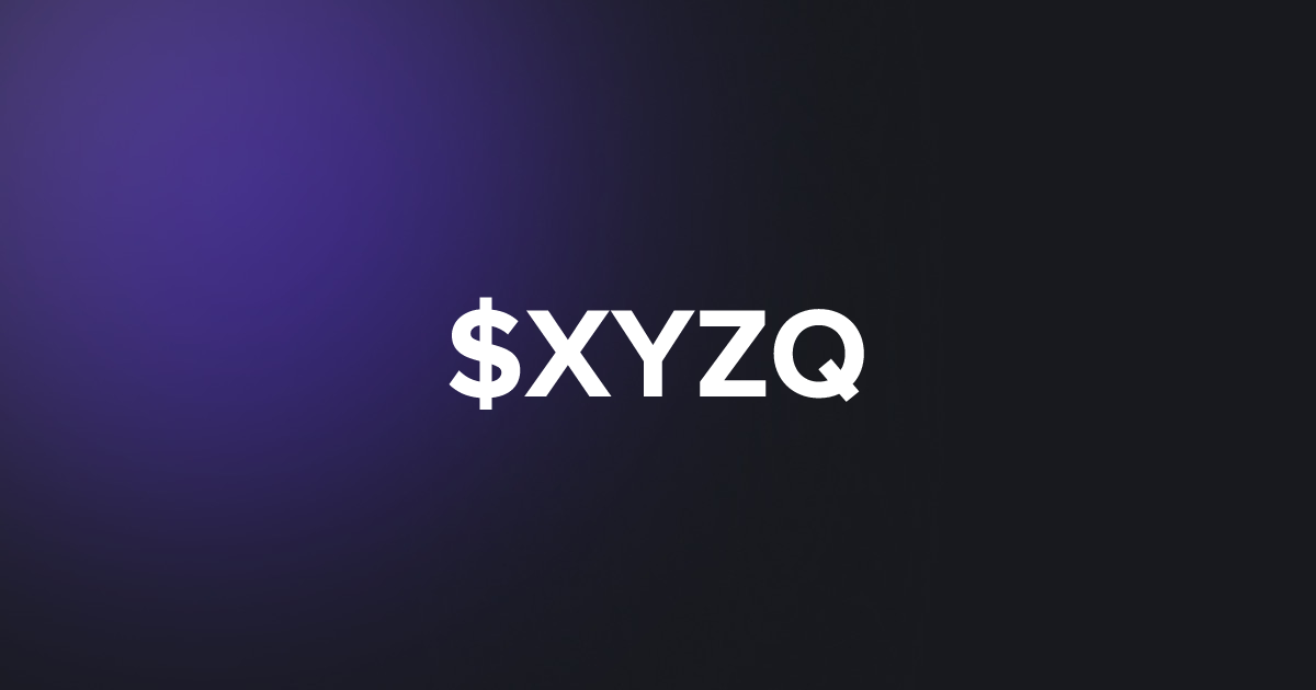 BRC20 $XYZQ