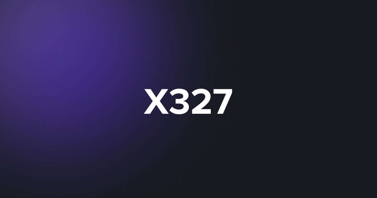 BRC20 X327