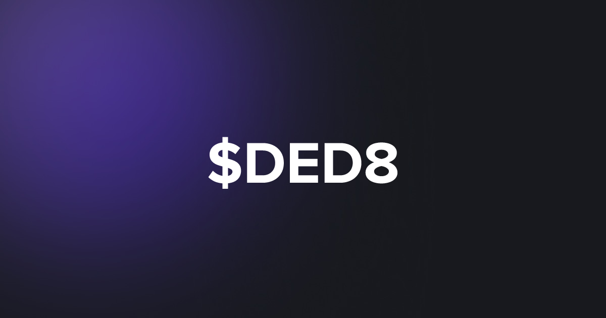BRC20 $DED8