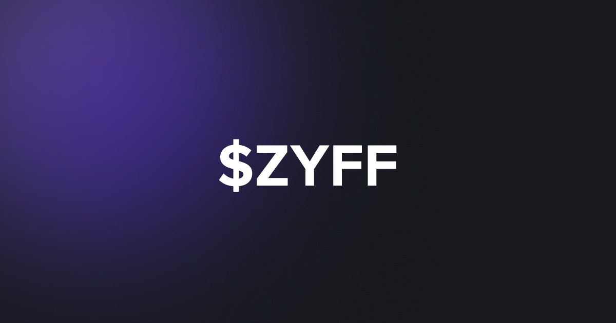 BRC20 $ZYFF