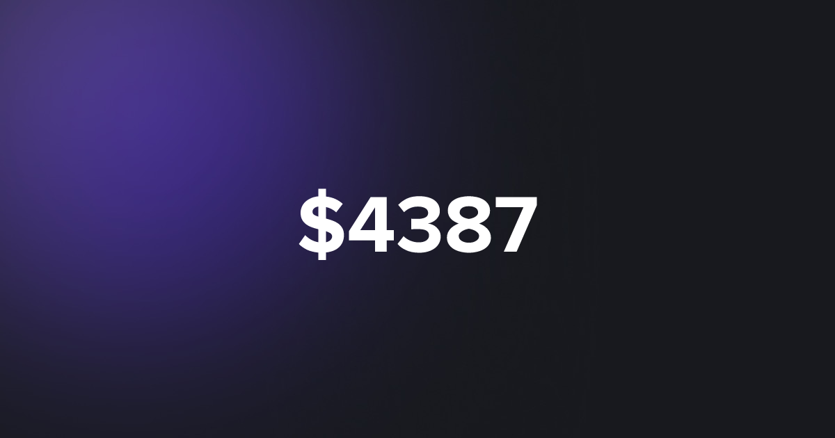 BRC20 $4387