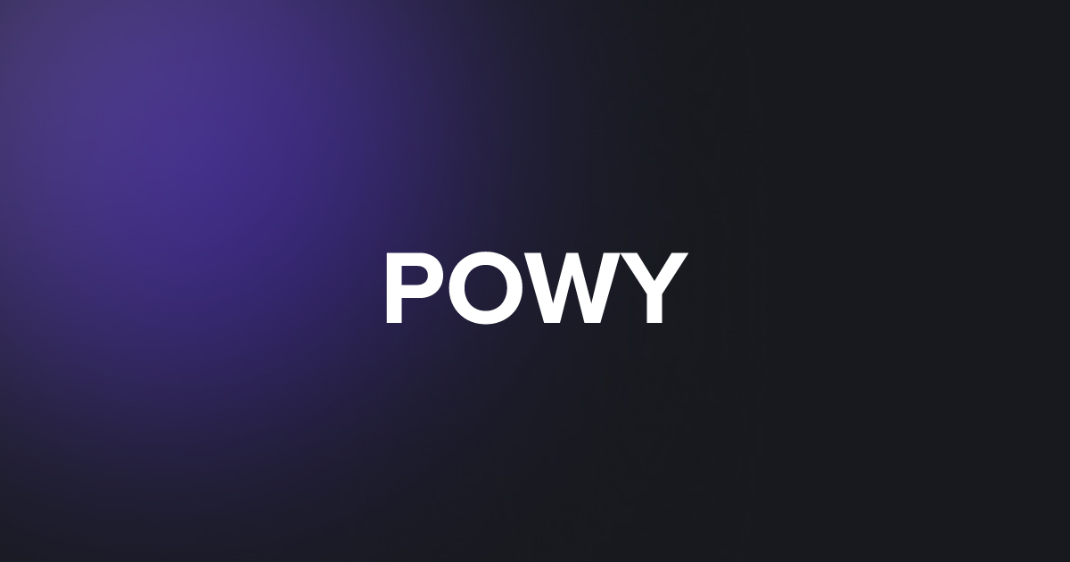 BRC20 POWY