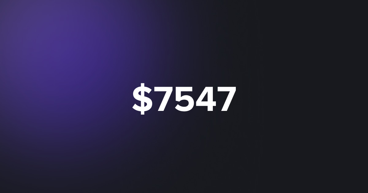 BRC20 $7547