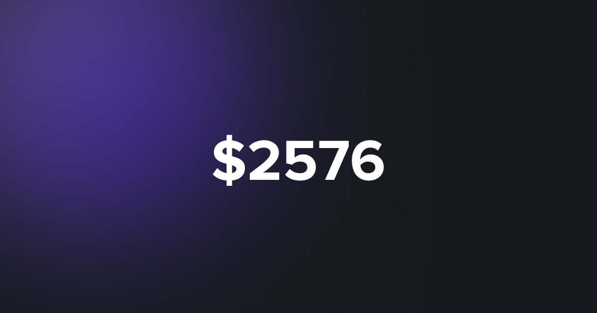 BRC20 $2576
