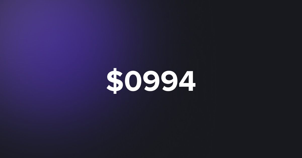 BRC20 $0994