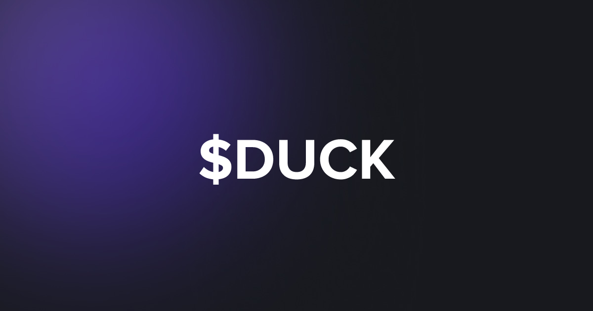 BRC20 $DUCK