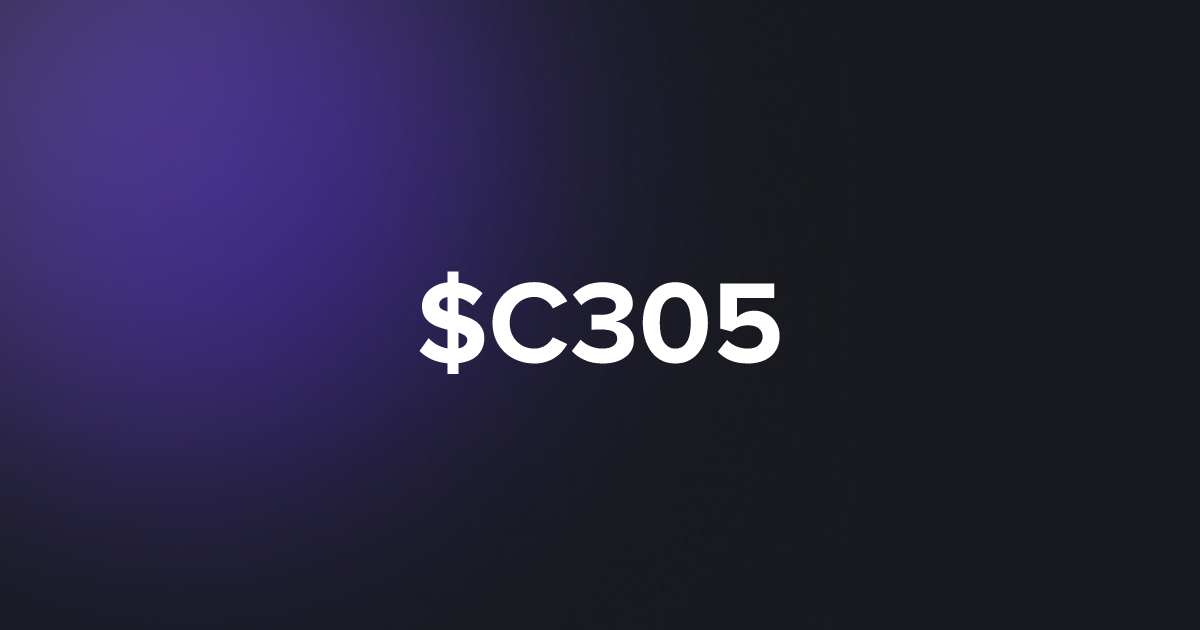 BRC20 $C305