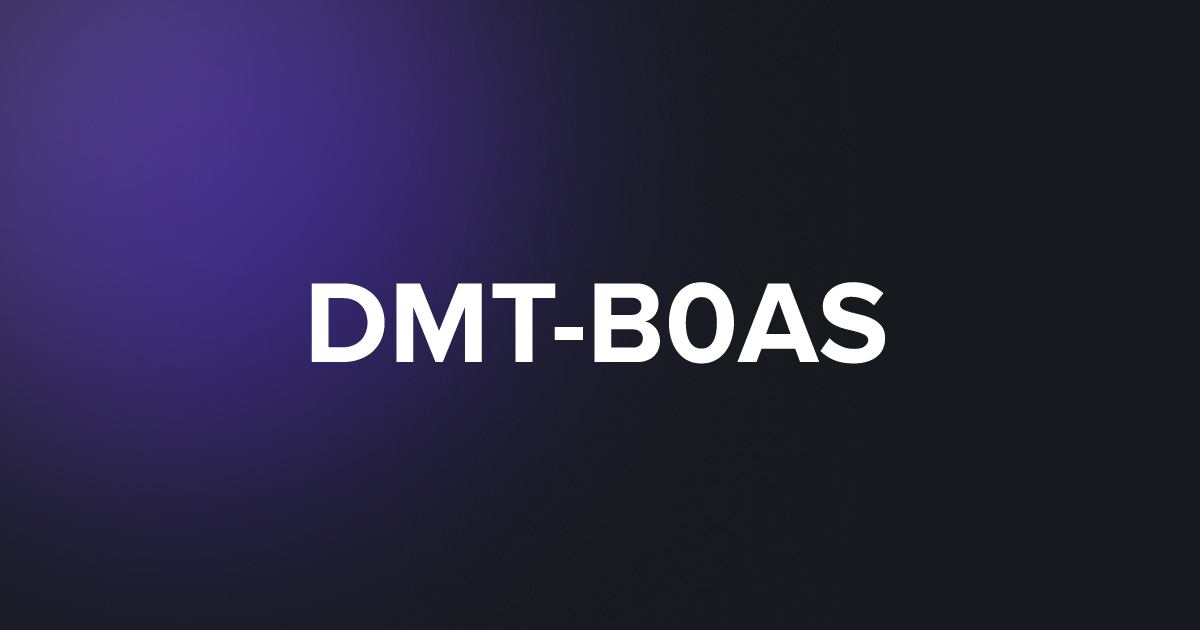 TAP DMT-B0AS