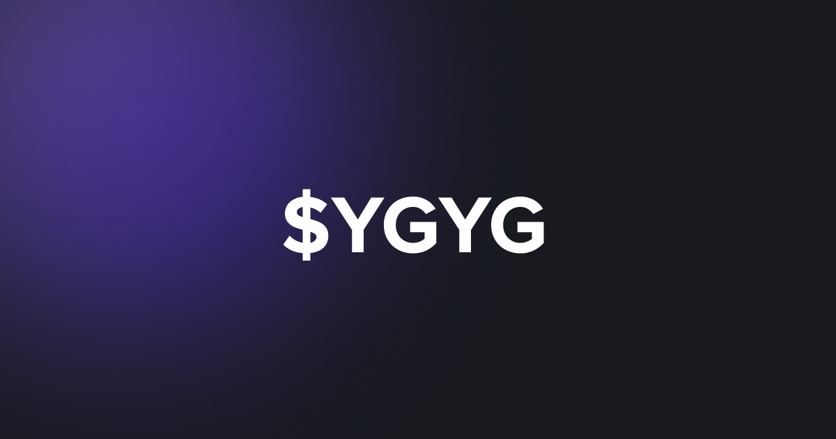 BRC20 $YGYG