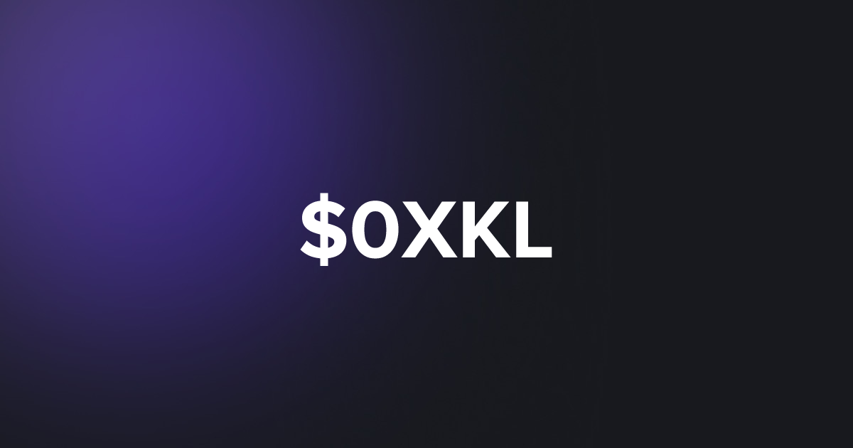 BRC20 $0XKL
