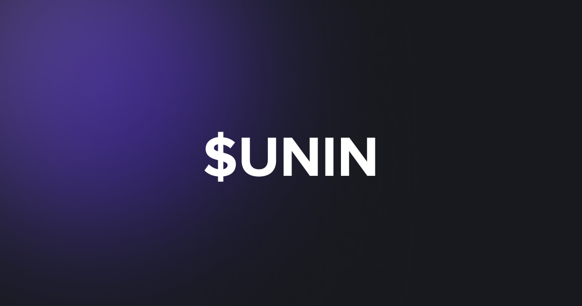 BRC20 $UNIN