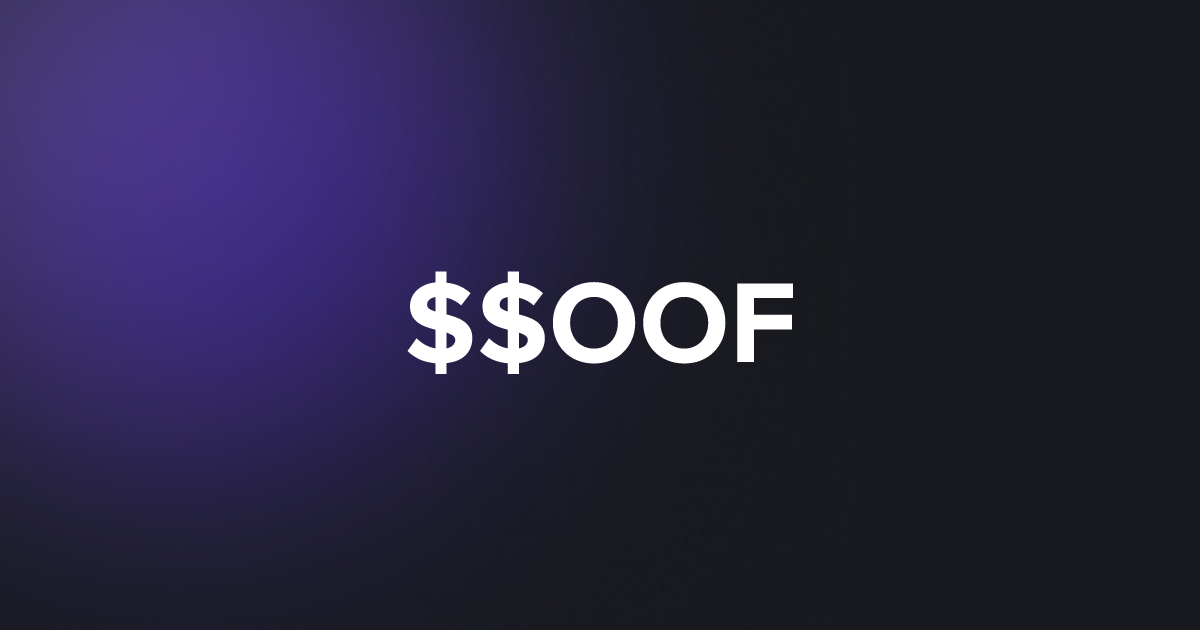 BRC20 $$OOF