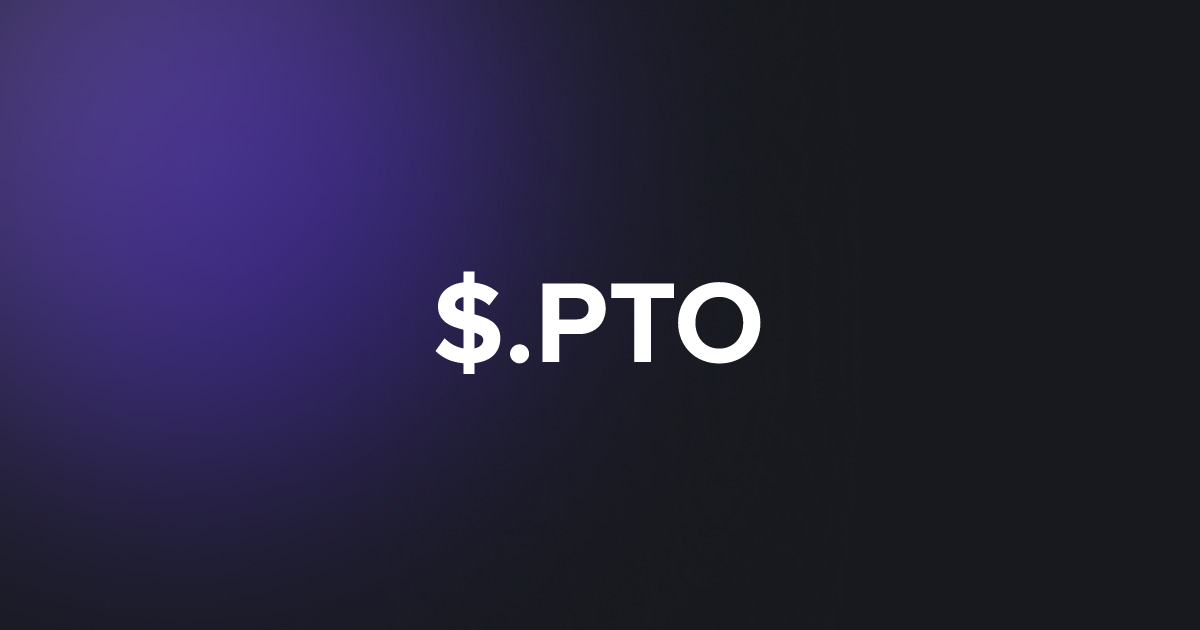 BRC20 $.PTO