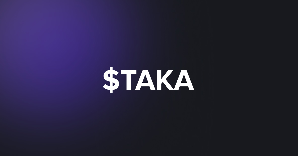 BRC20 $TAKA