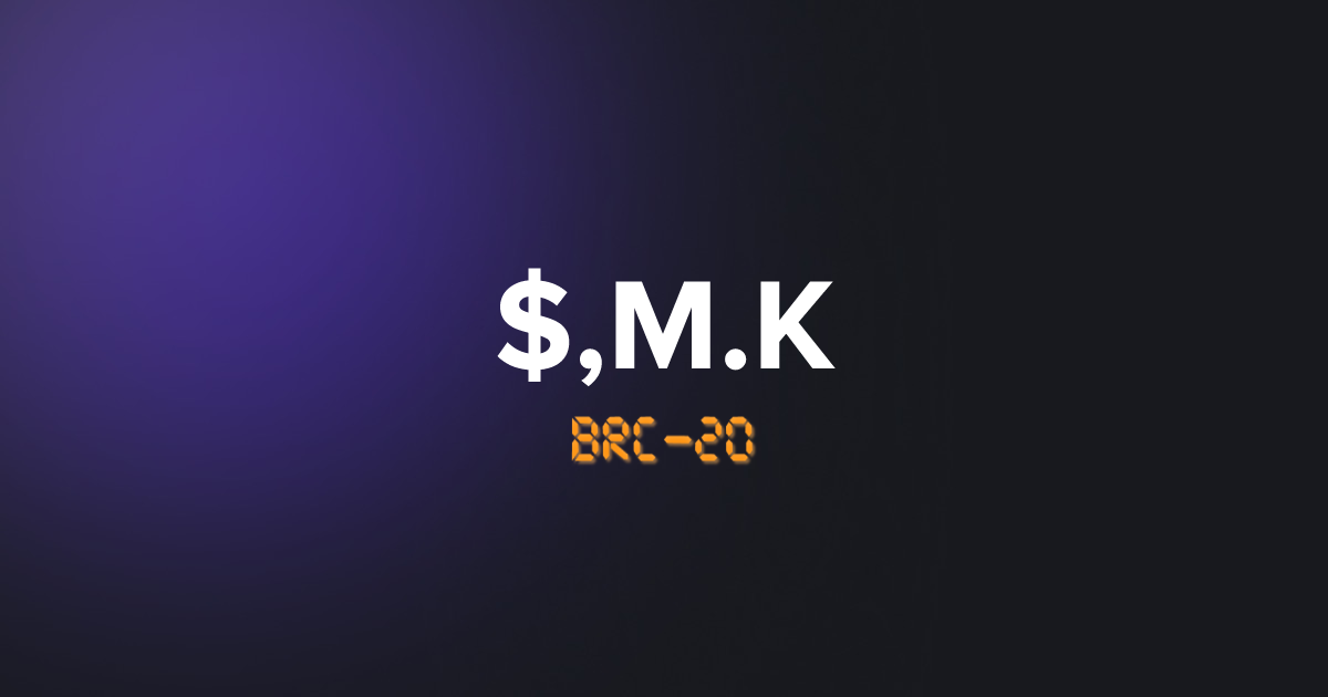 BRC20 ,M.K