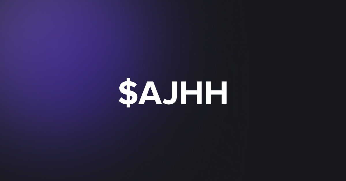 BRC20 $AJHH