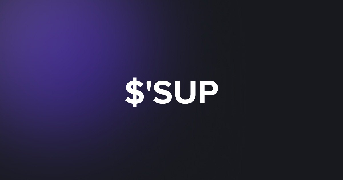BRC20 $'SUP