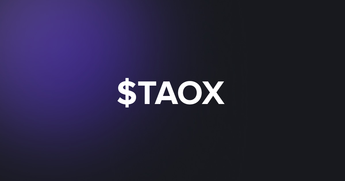 BRC20 $TAOX
