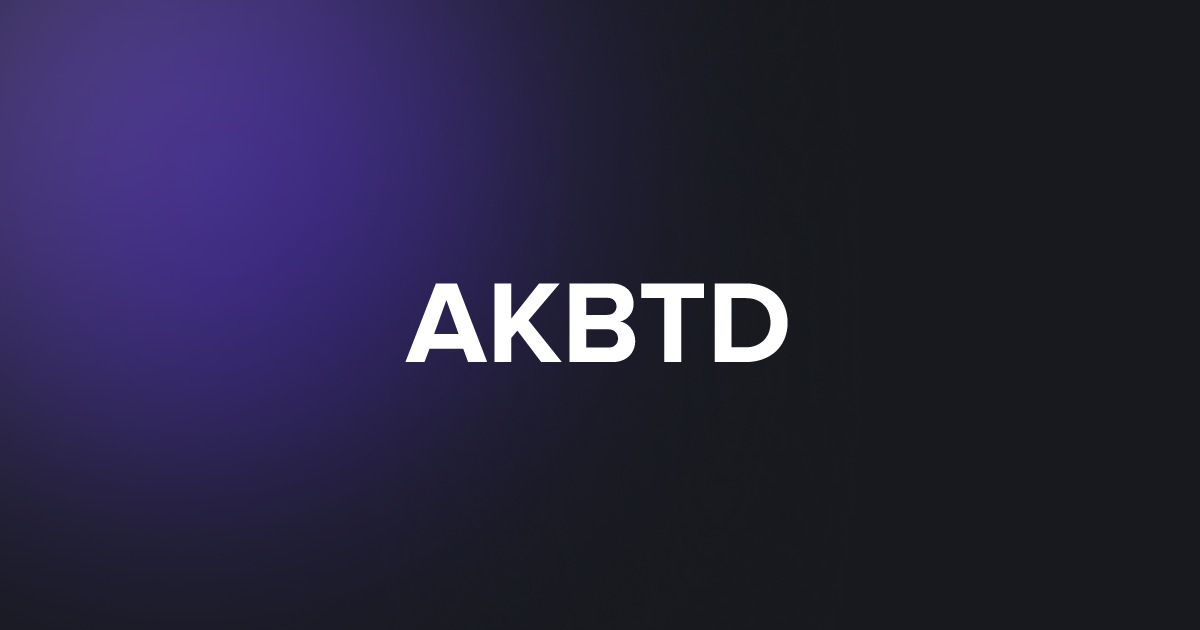 BRC20 AKBTD