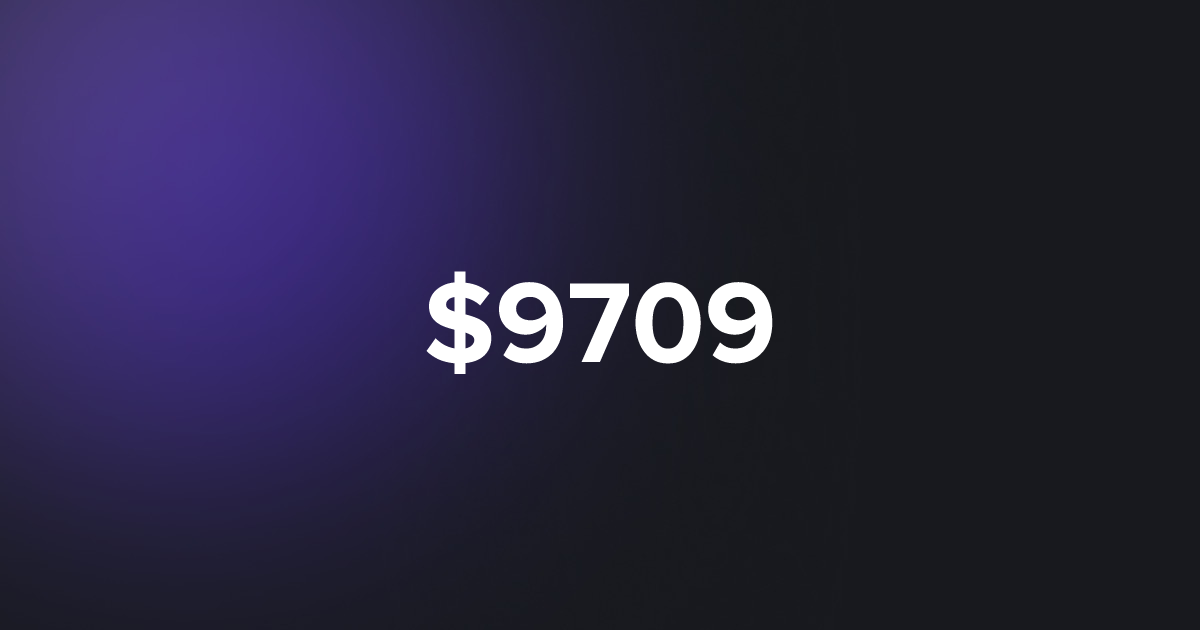 BRC20 $9709