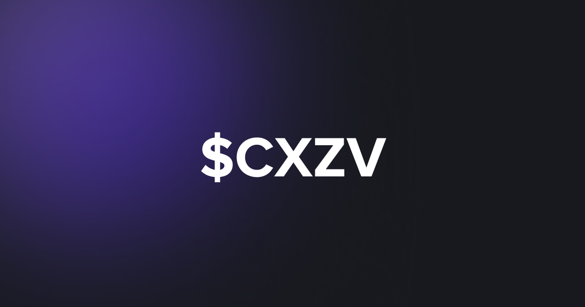 BRC20 $CXZV