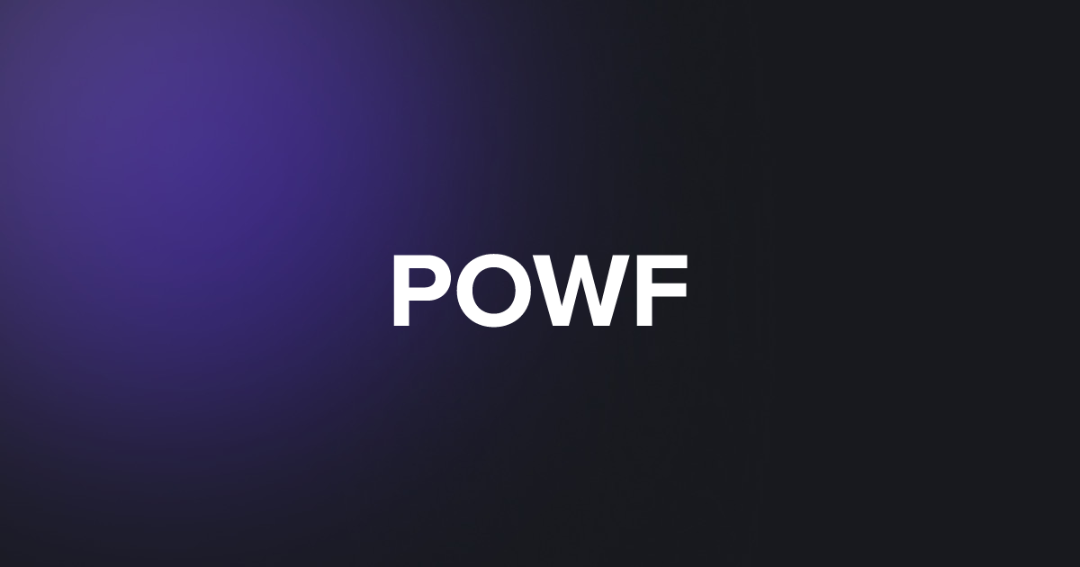 BRC20 POWF