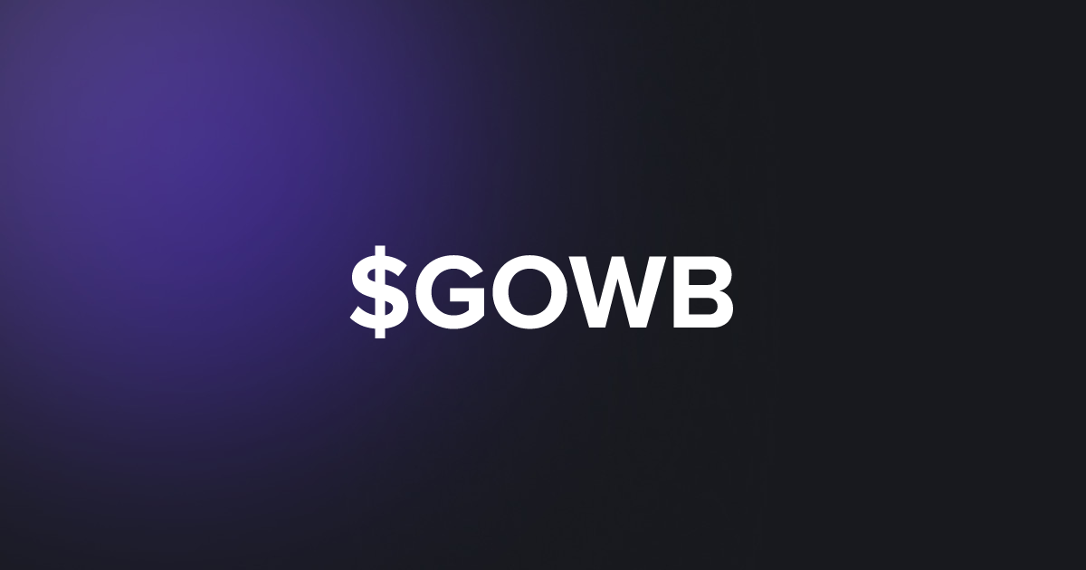 BRC20 $GOWB